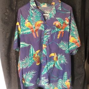 Hawaiian shirt (button up)